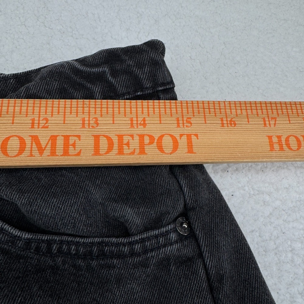 Vintage 1997 Levis 550 Orange Tab Jeans Mens 31x30 (Fit 30x30) Black Grunge USA - Picture 5 of 9